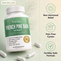 Virelia French Pine Bark Extract - 50mg Capsules